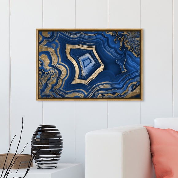 Oliver Gal Blue Geode